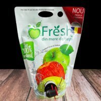 aluminum foil bib bag in box with tap for oil wine milk fruit juice RH packaging sample