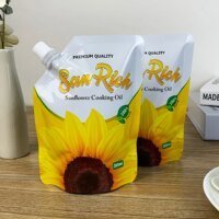 Custom Aluminum Foil Sunflower Oil Refill Bag Food Packaging RH Packing packaging sample