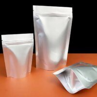 Custom Print Food Storage Packaging Pouches Aluminum Foil Bags Zip Lock packaging sample