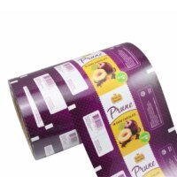 Custom Print Laminated Plastic Roll Film for Food Snacks Packaging RH packaging sample