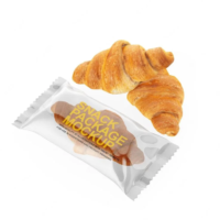 Custom Transparent Laminated Plastic Croissant Packaging RH Packing packaging sample