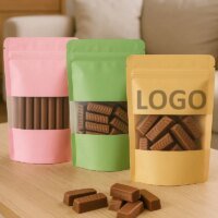 ziplock pouch chocolate bars packaging mylar bags RH Packing packaging sample
