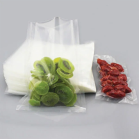 customized logo embossed vacuum packing roll bags RH Packing packaging sample
