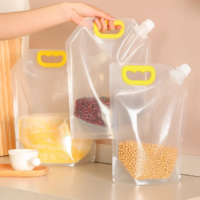 factory food grade plastic beverage packaging spout pouch bag RH Packing packaging sample