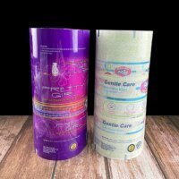 Custom Print Plastic Laminating Food Sachet Film Roll RH Packing packaging sample