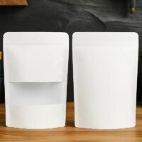 Wholesale Stand up Pouch Doypack Food Paper Packing Bag Ziplock Matte packaging sample
